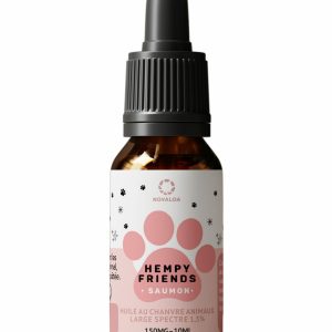 Huile CBD premium ANIMAUX 1,5% -  ( saveur SAUMON)